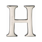 M Marcus Heritage Brass Letter H - Pin Fix 51mm